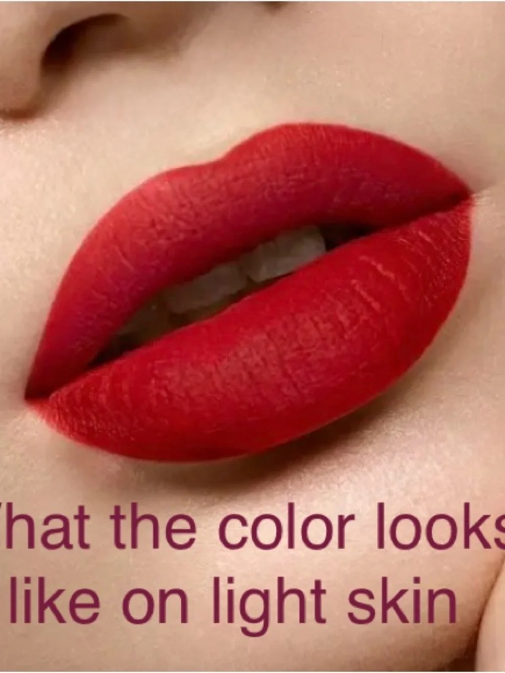 Rose Inc Velvet Matte Lip Cream - Deep Red NEW